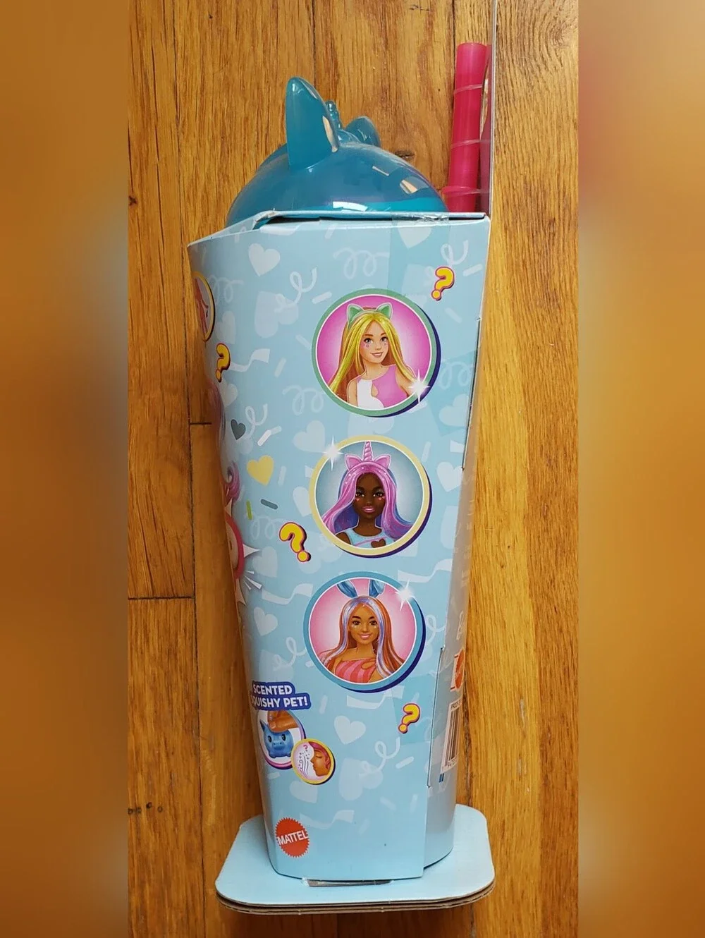 NEW Barbie Pop Reveal Doll Unicorn-Themed W Slime Color Change 8 Fun Surprises